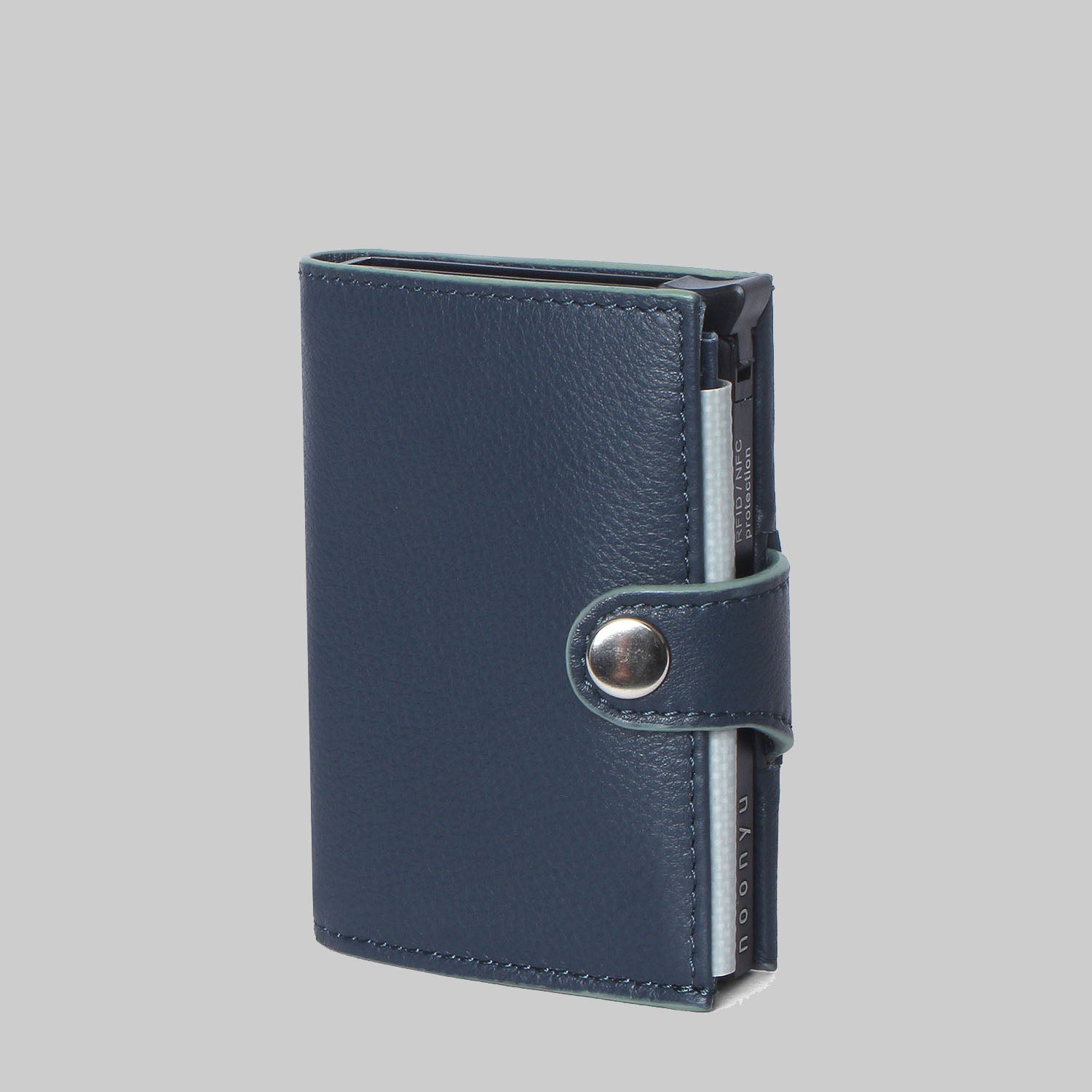 [COURONNE] Facade Noa Mini-half Wallet BRICK RED / 韓国発 COURONNE] Facade Noa Mini-half Wallet BRICK RED / 韓国発